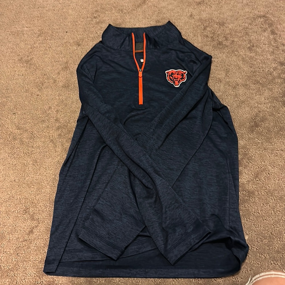 Chicago Bears Zip-Up Shirt